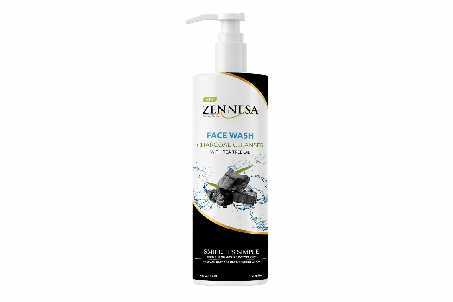 Charcoal Cleanser - With Tee Tree Oil